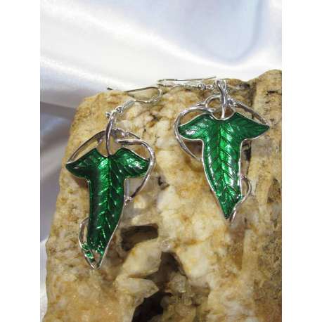 PENDIENTES HOJAS DE LOS ELFOS