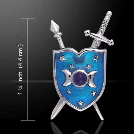 ESCUDO DE LA LUNA WICCA-PETER STONE