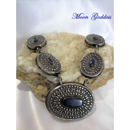 COLLAR DIOSA AZUL