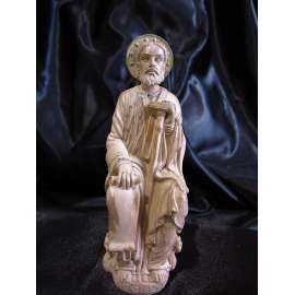 FIGURA SEDENTE DE SANTIAGO APÓSTOL DEL PORTICO DA GLORIA-GIORDANO DI PONZANO
