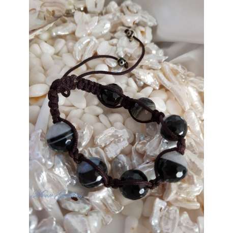 PULSERA SHAMBALLA DE ONIX