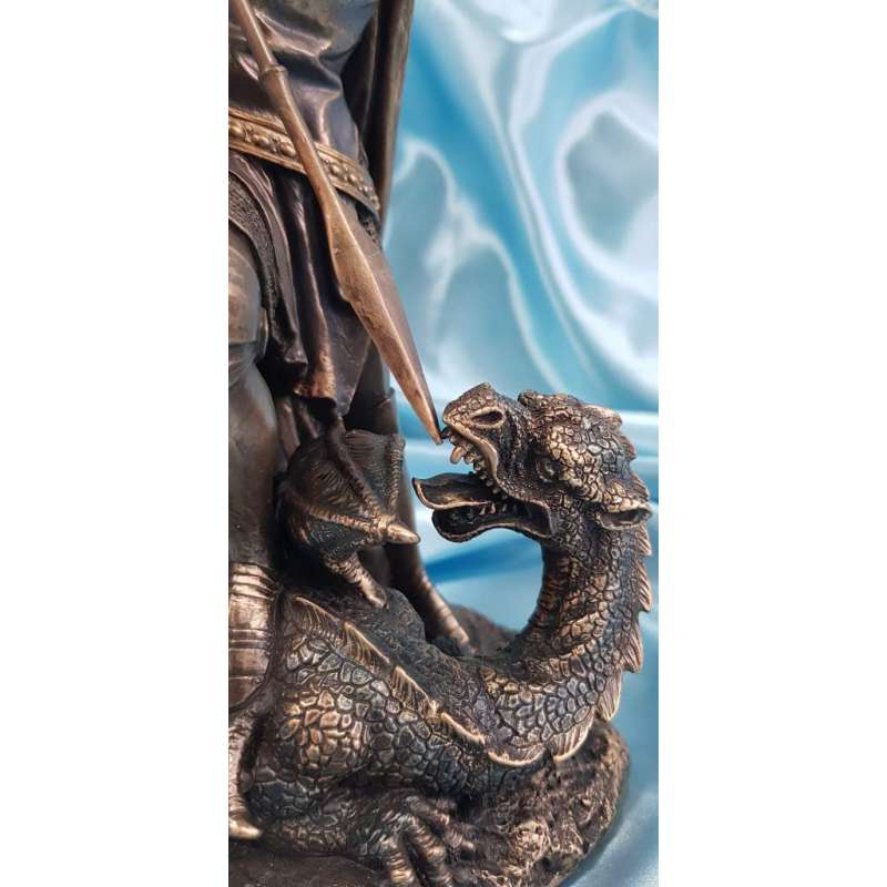 Drachen Figur Mit Auge Grün - Forest Seer