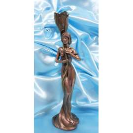 CANDELABRO MUJER-VERONESE ART NOUVEAU