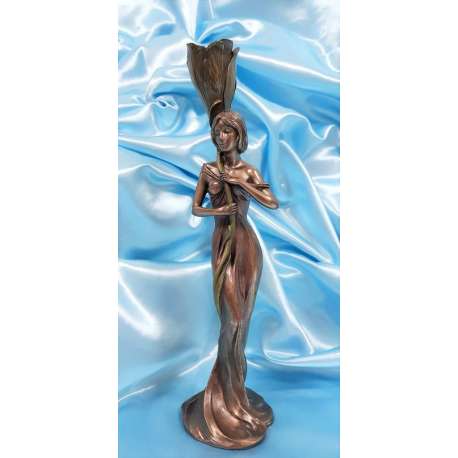 CANDELABRO MUJER-VERONESE ART NOUVEAU