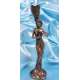CANDELABRO MUJER-VERONESE ART NOUVEAU