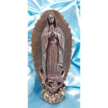 NUESTRA SEÑORA DE GUADALUPE-VERONESE BRONCE RELIGIOSO