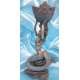 SIRENA SUJETANDO CANDELABRO-VERONESE BRONCE