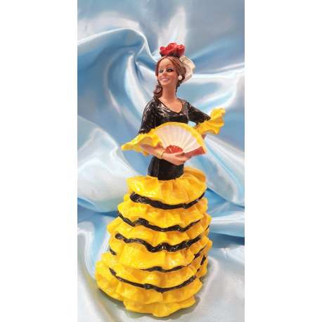 FLAMENCA MARIN-NEGRO Y AMARILLO