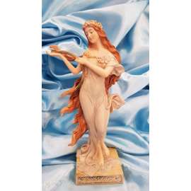 MUJER DE LA PRIMAVERA-ALFONS MUCHA