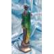 MUJER ART DECO CON CHAL VERDE-VERONESE STUDIO