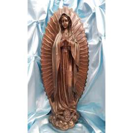 VIRGEN DE GUADALUPE-VERONESE BRONCE RELIGIOSO