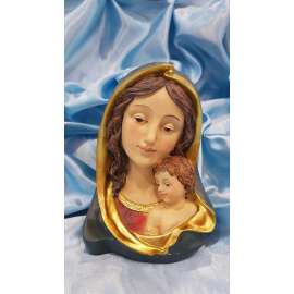 BUSTO DE LA VIRGEN MARÍA CON EL NIÑO