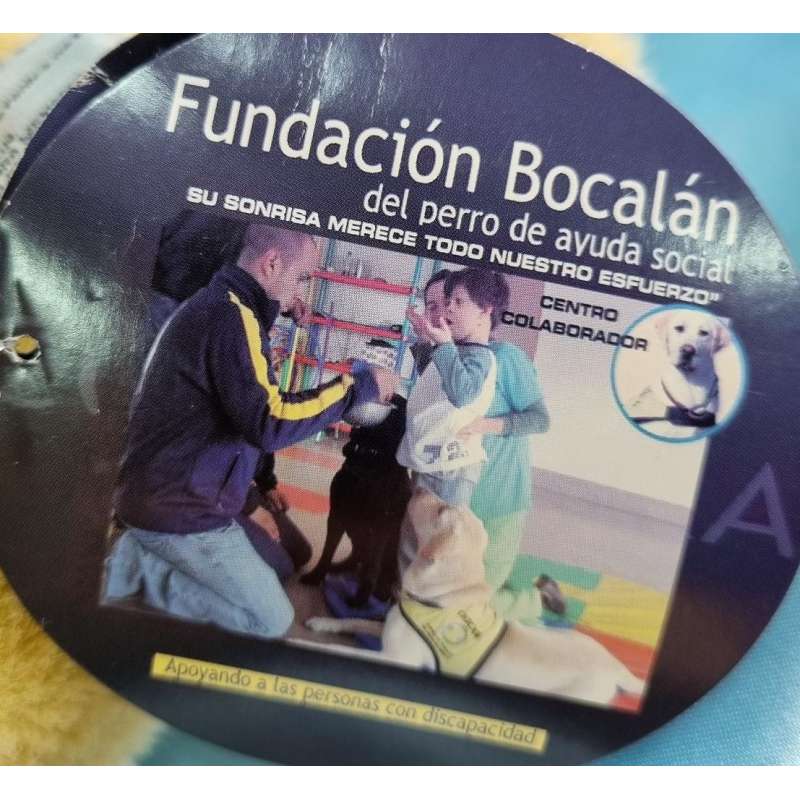 Fondazione BOCALAN – Peluche Cocker Spaniel Seduto 12 Cm, Morbido, Per Bambini 0+ Mesi, Solidale