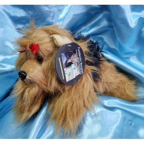 Fondazione BOCALAN – Peluche Cocker Spaniel Seduto 12 Cm, Morbido, Per Bambini 0+ Mesi, Solidale