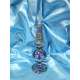 PERFUMERO EGIPCIO DE CRISTAL AZUL