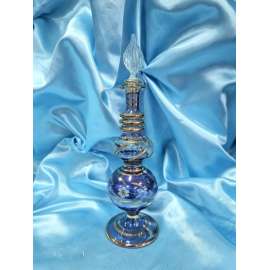 PERFUMERO EGIPCIO DE CRISTAL DORADO