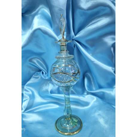 PERFUMERO EGIPCIO DE CRISTAL SOPLADO