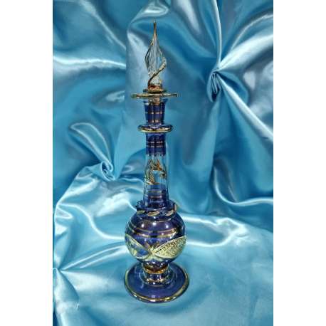 PERFUMERO EGIPCIO DE CRISTAL SOPLADO