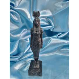 HATHOR DE PIE CON DISCO SOLAR