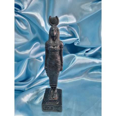 HATHOR DE PIE CON DISCO SOLAR