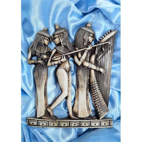 BAJORRELIEVE-DANZARINAS EGIPCIAS DEL TEMPLO DE JONSU