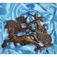 BAJORRELIEVE DEL FARAON EN CARRO