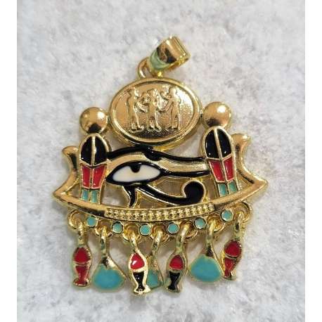 OJO UDYAT DE HORUS Y SUS COBRAS REALES