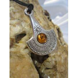 COLGANTE RELOJ SOLAR NILO AMBAR