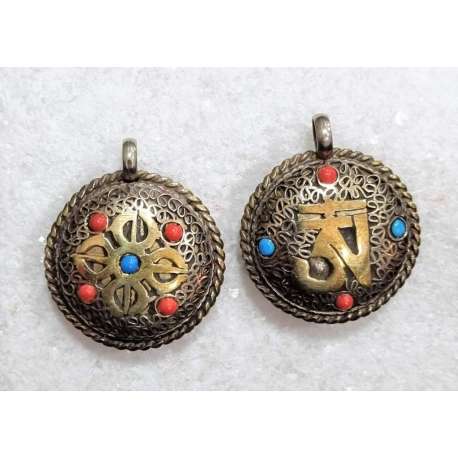 COLGANTE MANDALA TIBETANO