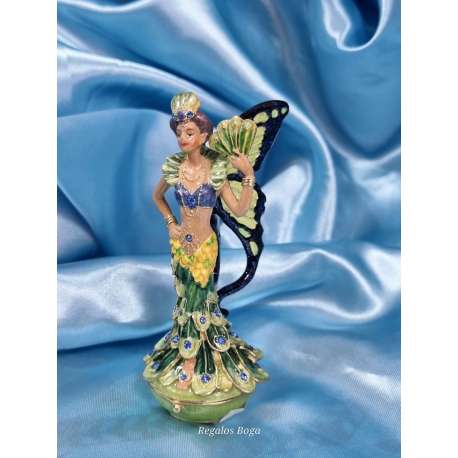 PEACOCK FAIRY JEWELED BOX-DEBBY KASPARI