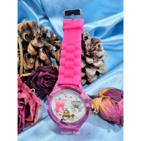 RELOJ OSOS AMOROSOS