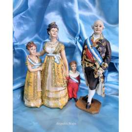 FAMILIA DE CARLOS IV ( CUATRO PERSONAS)-FRANCISCO DE GOYA