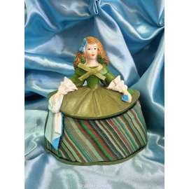 BOLA DE AGUA CON ESCENA DE LAS MENINAS DE VELAZQUEZ-GIORDANO DI PONZANO