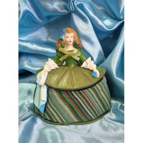 BOLA DE AGUA CON ESCENA DE LAS MENINAS DE VELAZQUEZ-GIORDANO DI PONZANO