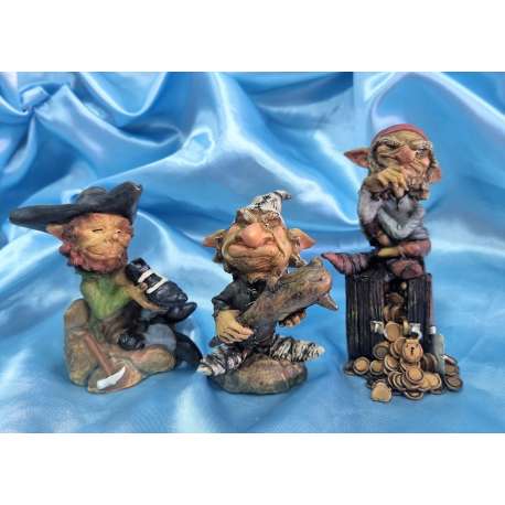 3 DUENDES LEPRECHAUN-ELFOS&COLLECTIONS