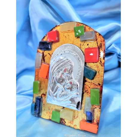 ICONO VIRGEN MARÍA CON NIÑO