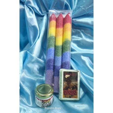 3 VELAS DE LOS 7 ARCANGELES 