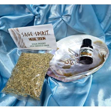 SALVIA BLANCA DE CALIFORNIA-HIERBAS SAGRADAS NATIVAS AMERICAS