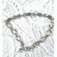 PULSERA DE PLATA DE LEY Y CALCEDONIA AQUA AZUL