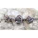 PULSERA ROSAS MISTICAS DE PLATA 925
