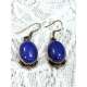 PENDIENTES DE PLATA 925 Y LAPISLAZULI
