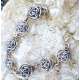 PULSERA DE PLATA 925 SIETE ROSAS