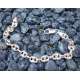 PULSERA DE PLATA ITALIANA 925 DE CALABROTE