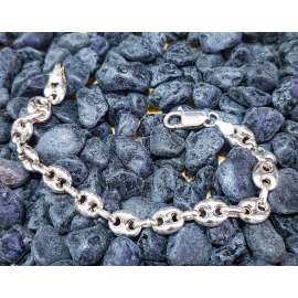 PULSERA DE PLATA ITALIANA 925 DE CALABROTE