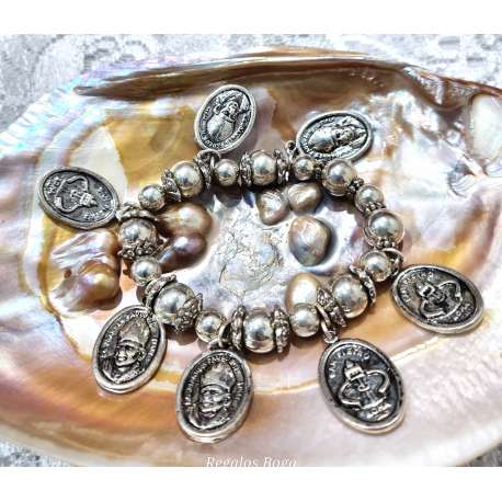 PULSERA RELICARIO DE SAN JUAN PLABLO II