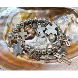 PULSERA DE CRUCES