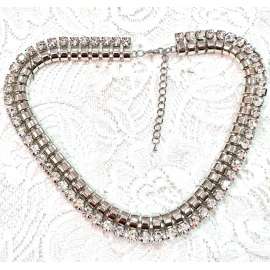 GARGANTILLA DE CRISTAL DE STRASS DE DISEÑO