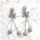 PENDIENTES DE NOVIA FLORES DULCES