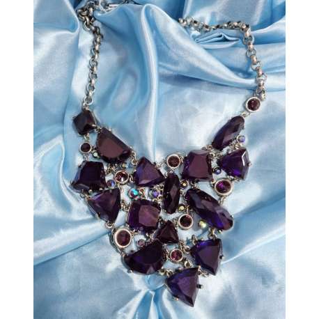 GARGANTILLA EXTRABAGANZZA VINTAGE PURPURA