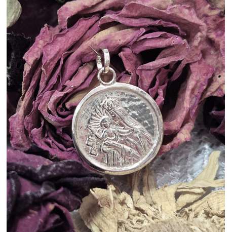 MEDALLA ESCAPULARIO DE LA VIRGEN DEL CARMEN